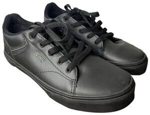 VANS  Black Shoes Size 5.5 Youth or 37 EUR